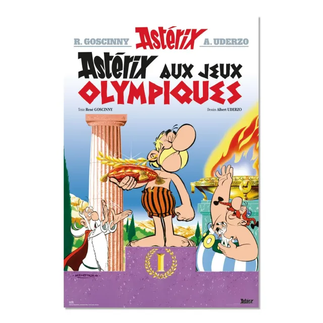 Erik Asterix & Obelix Poster Bei den Olympischen Spielen bunt